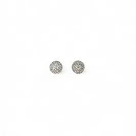 BRINCO BOLINHA ZIRCONIA CRISTAL