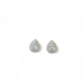 BRINCO GOTA CRISTAL ZIRCONIA CRISTAL
