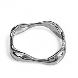 ANEL ONDAS ORGANICO LISO  17