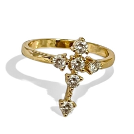 ANEL CRUZ ZIRCONIA CRISTAL 13