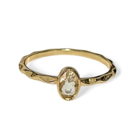 ANEL OVAL CRISTAL 23