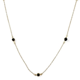 COLAR CRISTAIS ONIX