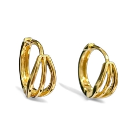 BRINCO ARGOLA FILEIRAS LISA