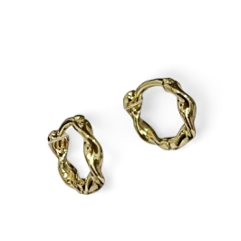 BRINCO ARGOLA TORCIDA LISA