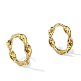 BRINCO ARGOLA TORCIDA LISA