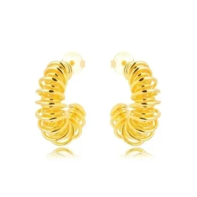 BRINCO ARGOLA CIRCULOS LISO