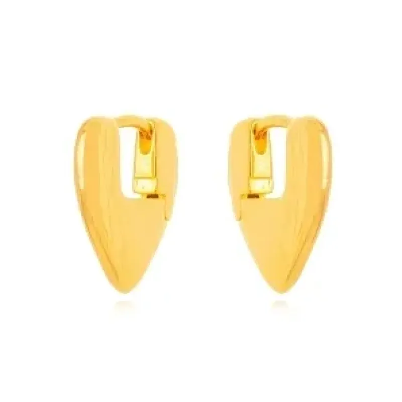 BRINCO ARGOLA CORACAO LISO