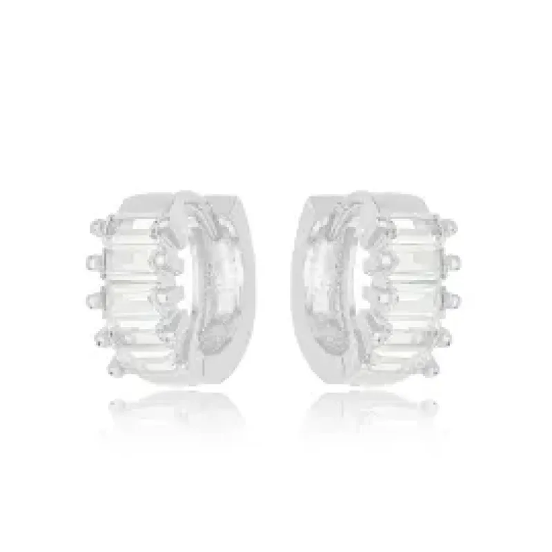 BRINCO ARGOLA CRISTAL