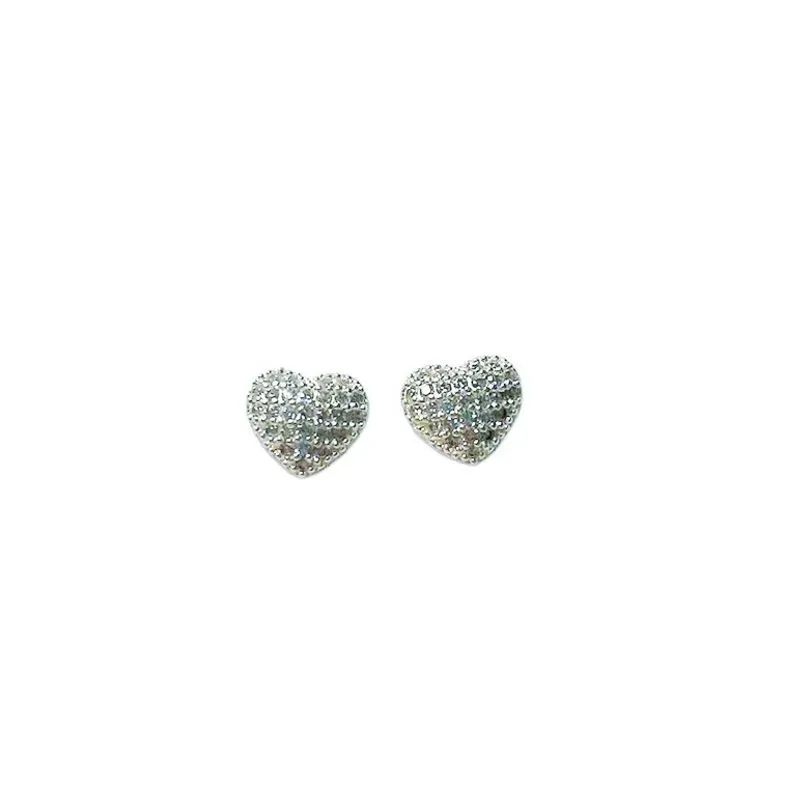 BRINCO CORAÇÃO ZIRCONIA CRISTAL
