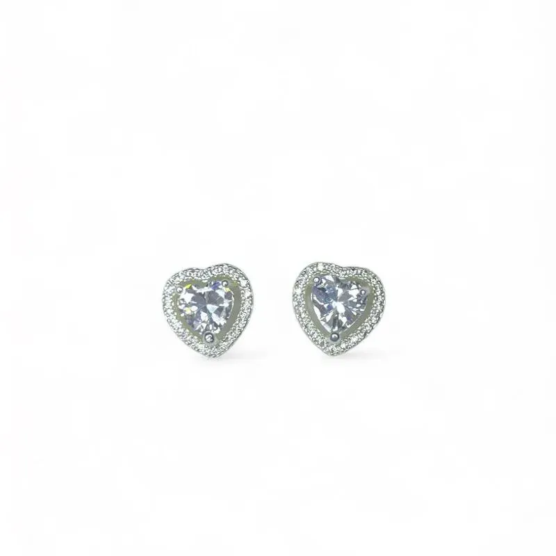 BRINCO CORAÇÃO ZIRCONIA CRISTAL