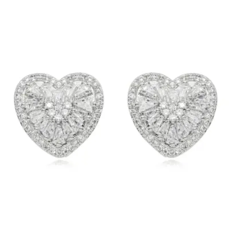 BRINCO CORACAO ZIRCONIA CRISTAL