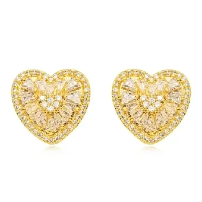BRINCO CORACAO ZIRCONIA CRISTAL