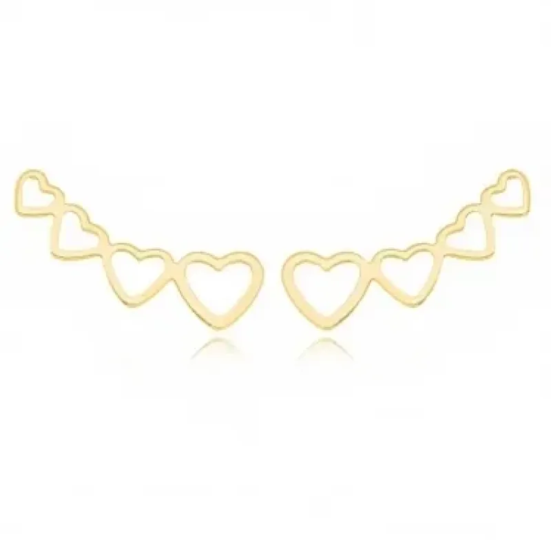 BRINCO EAR CUFF CORACAO