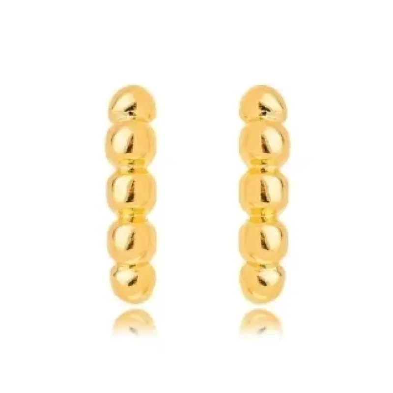 BRINCO EAR HOOK BOLINHA LISA