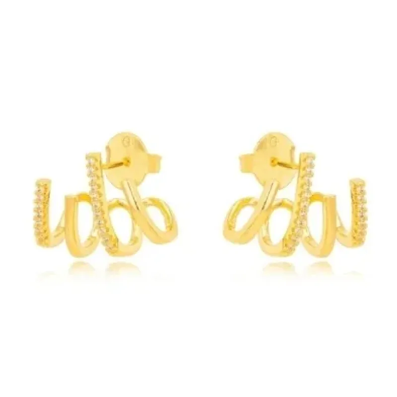BRINCO EAR HOOK ZIRCONIA