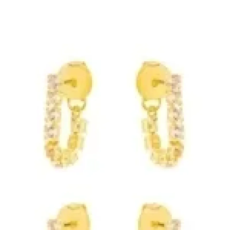BRINCO EAR JACKET RIVIERA ROSA QUARTZO P