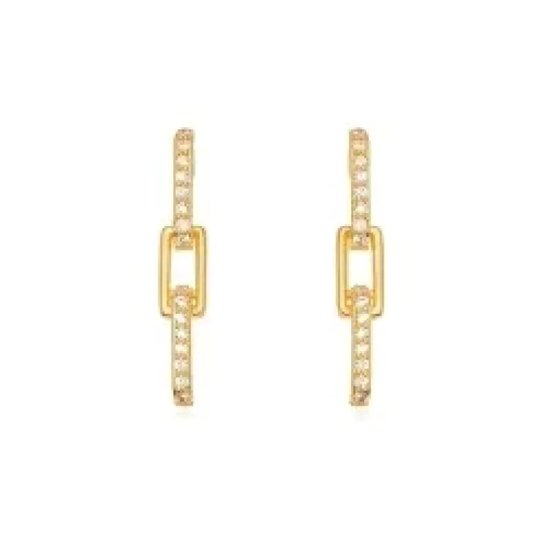 BRINCO ELO ZIRCONIA CRISTAL