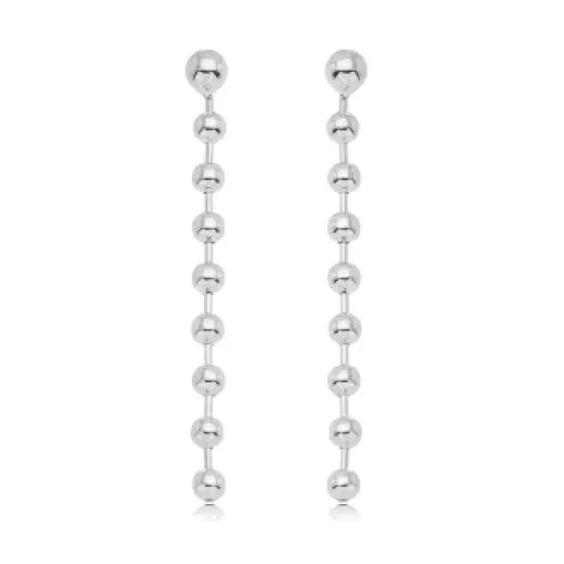 BRINCO PENDENTE BOLAS LISO