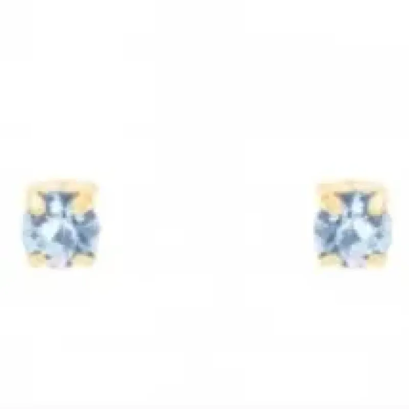 BRINCO PONTO DE LUZ ZIRCONIA AZUL