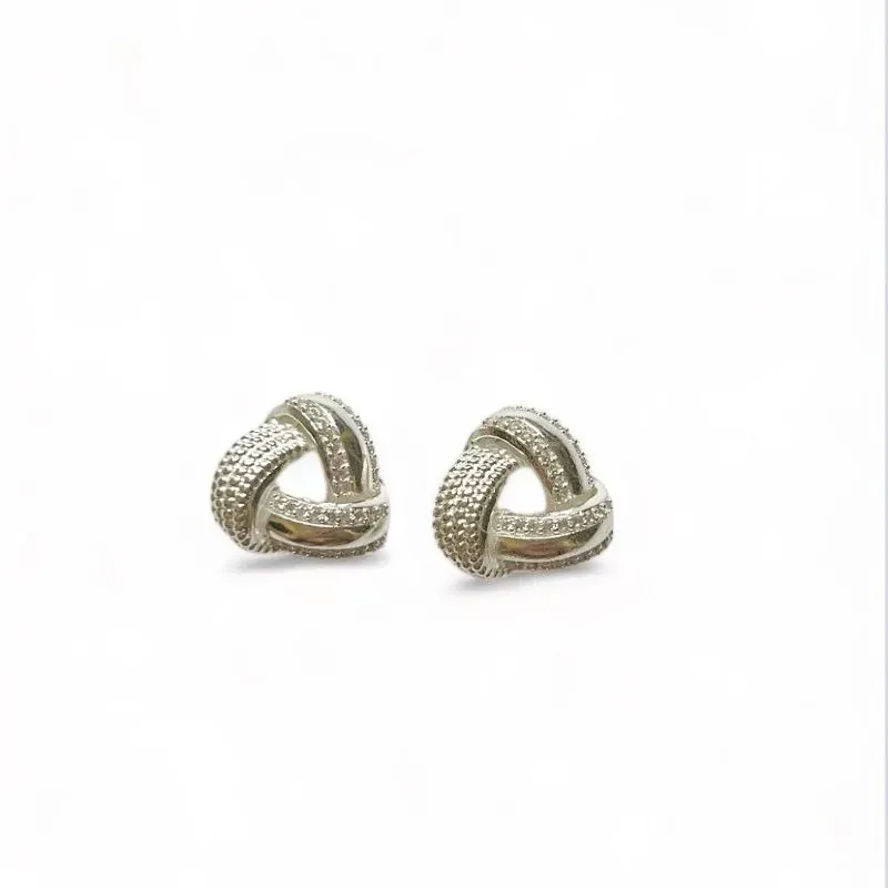 BRINCO TRIANGULO CAMADA ZIRCONIA CRISTAL