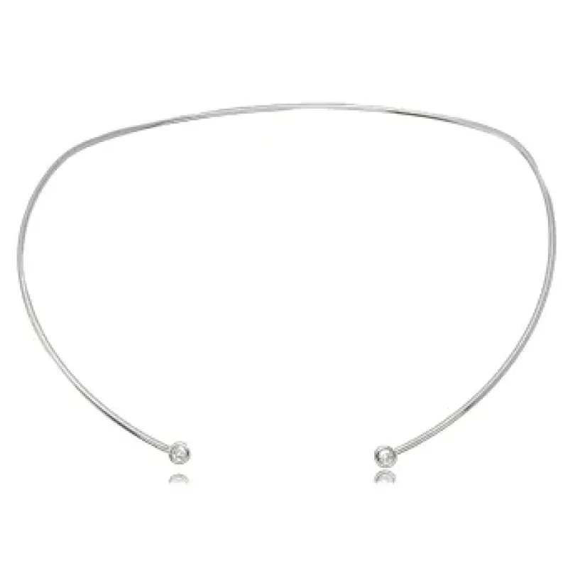 COLAR CHOKER ARO CRISTAL