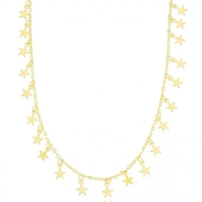 COLAR CHOKER ESTRELA CHAPA