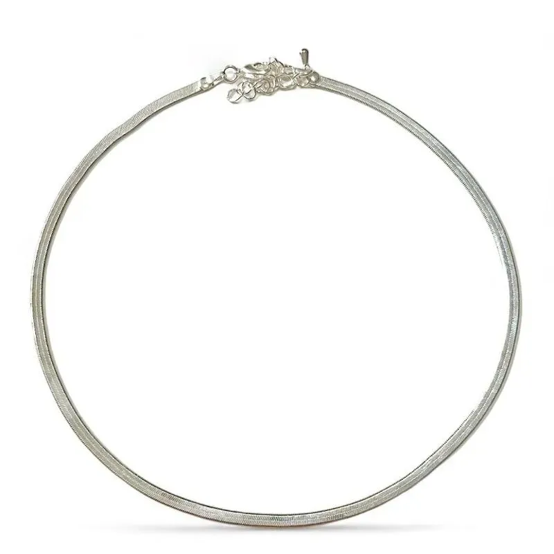 COLAR CHOKER FITA LISA 3MM