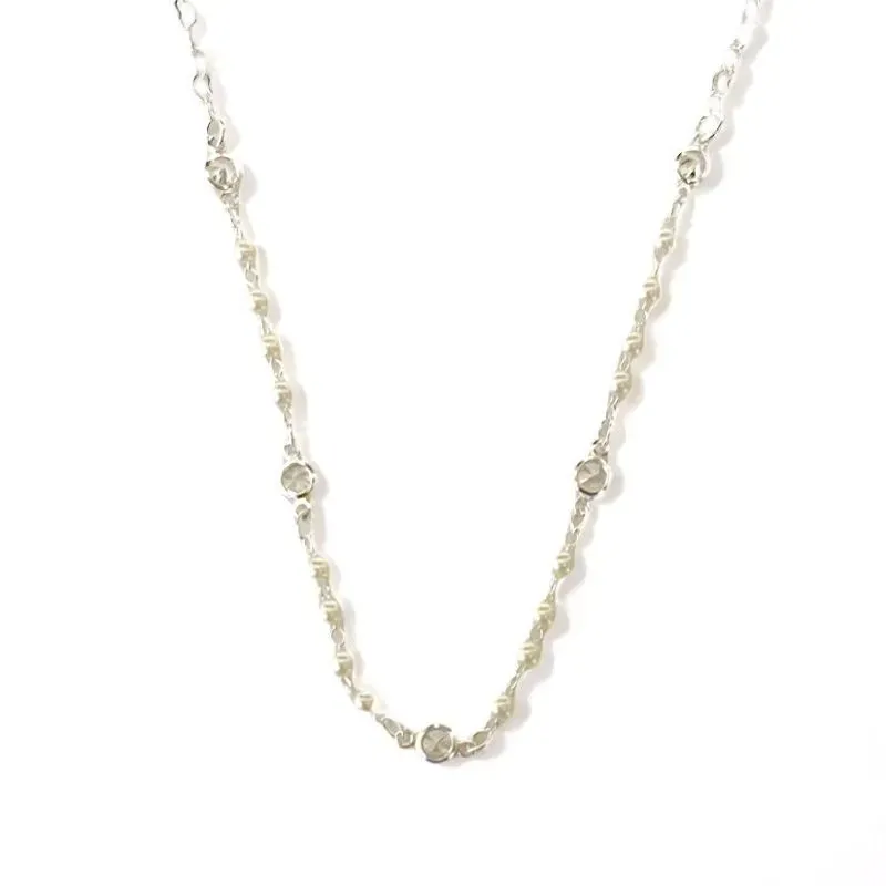 COLAR CHOKER PEROLA CRISTAIS