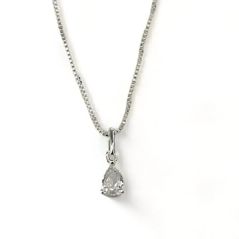 COLAR PONTO DE LUZ GOTA CRISTAL
