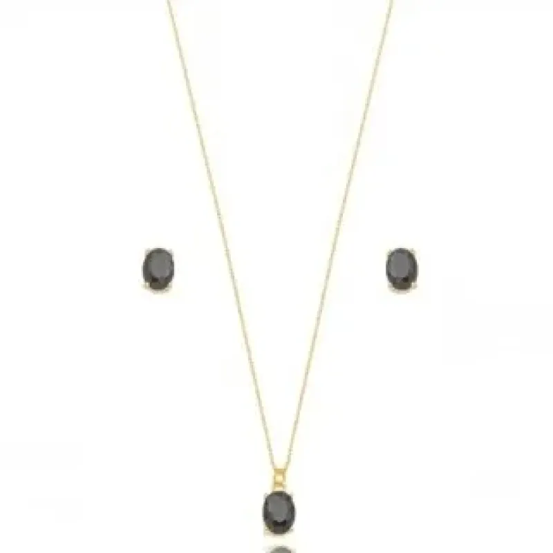 CONJUNTO OVAL ONIX