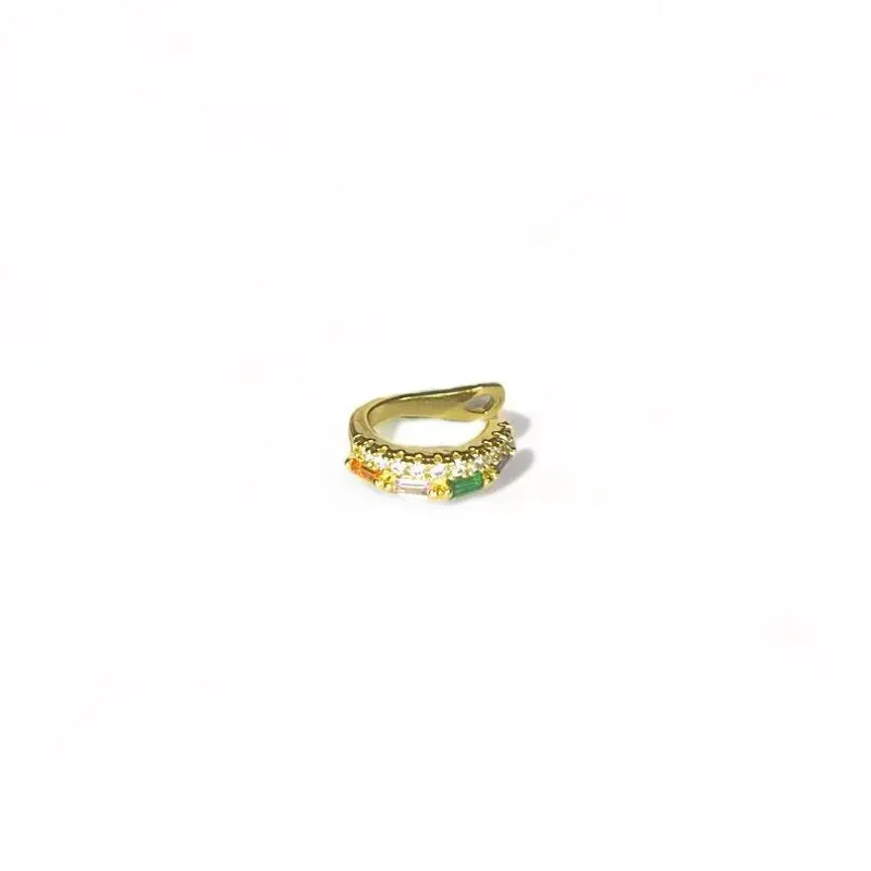 PIERCING FAKE FILEIRA ZIRCONIA COLOR
