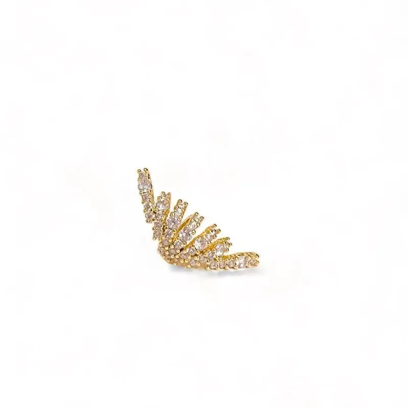 PIERCING FILEIRAS ZIRCONIA CRISTAL