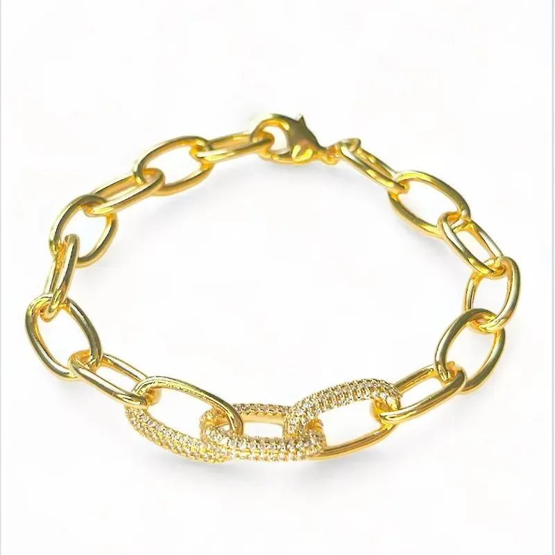 PULSEIRA ELOS ZIRCONIA CRISTAL