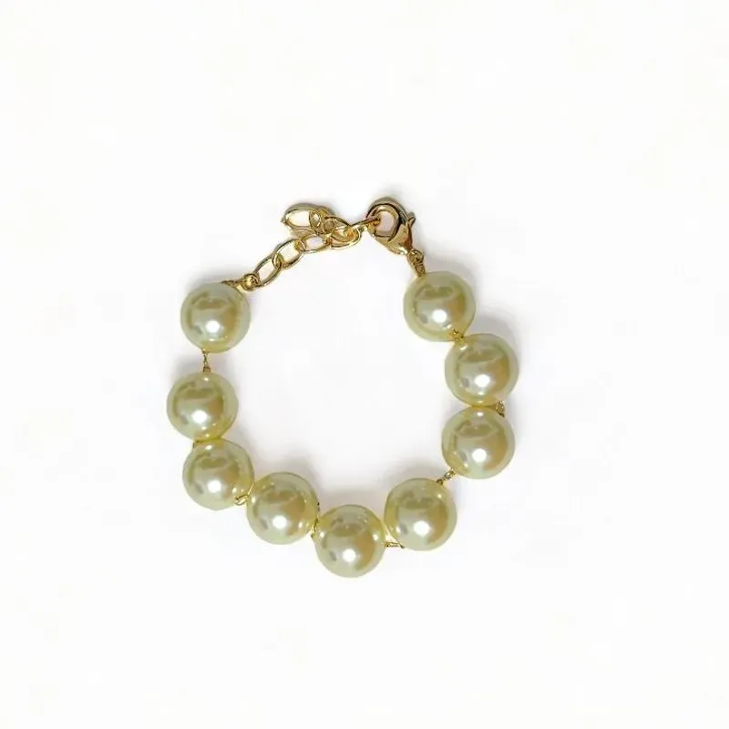 PULSEIRA LISA PEROLAS