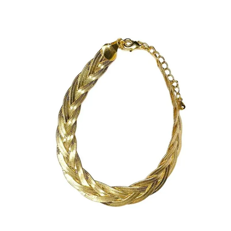 PULSEIRA TRANÇADA LISA