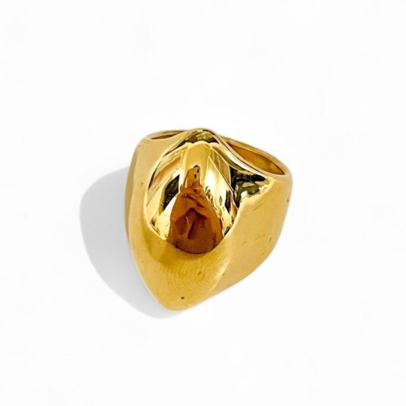 ANEL OVAL LISO 16