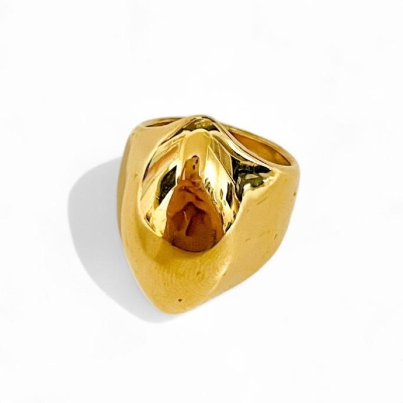 ANEL OVAL LISO 18