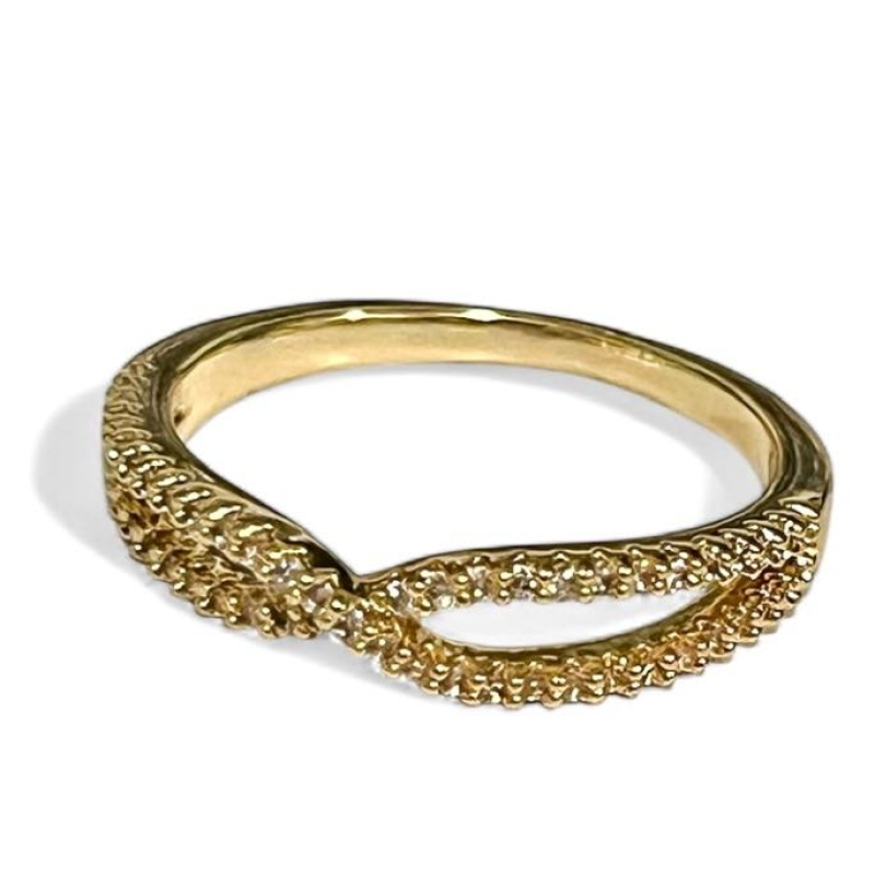 ANEL CRUZADO ZIRCONIA CRISTAL 19