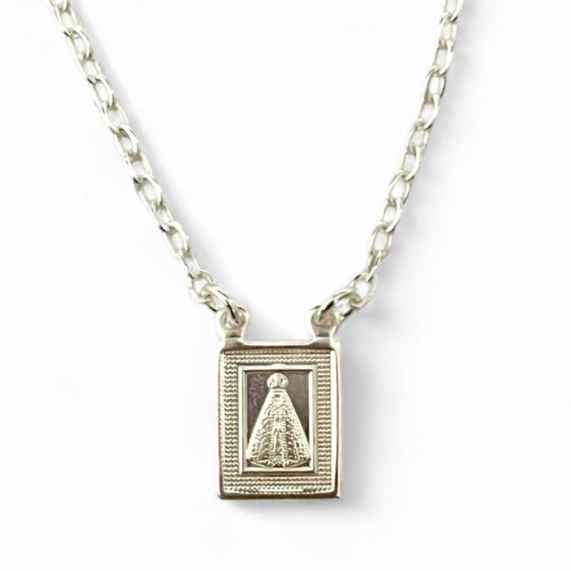 COLAR ESCAPULARIO NOSSA SENHORA LISO