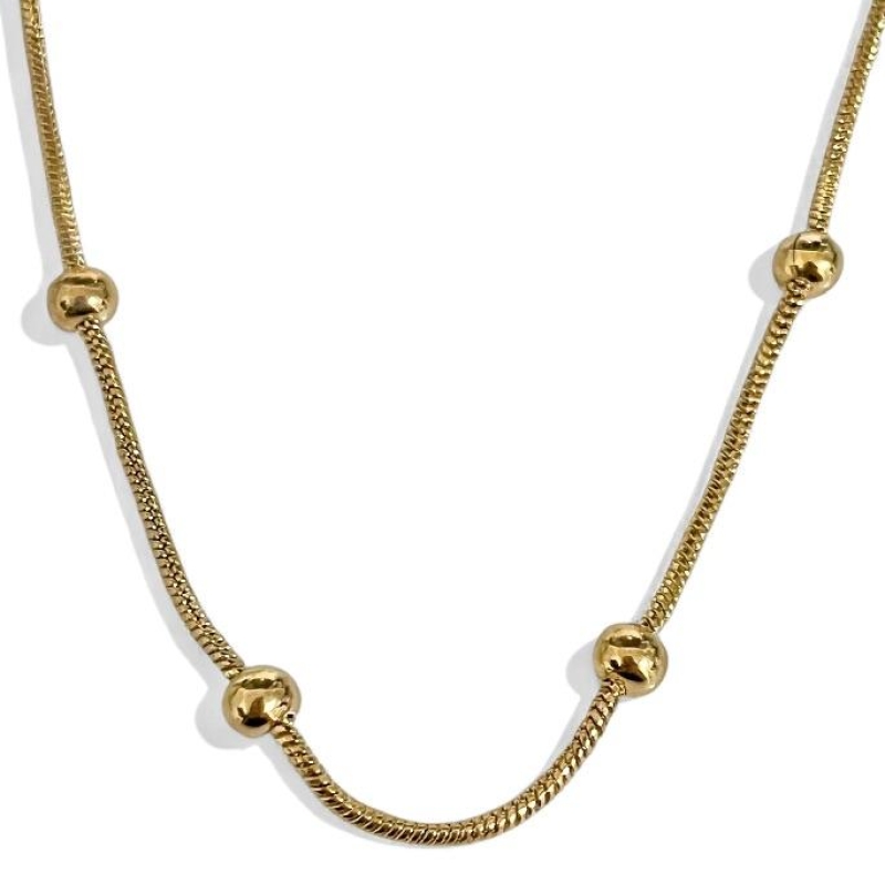 COLAR CHOKER BOLINHA LISA