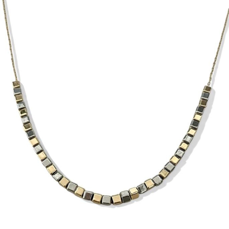 COLAR CHOKER CUBOS LISO