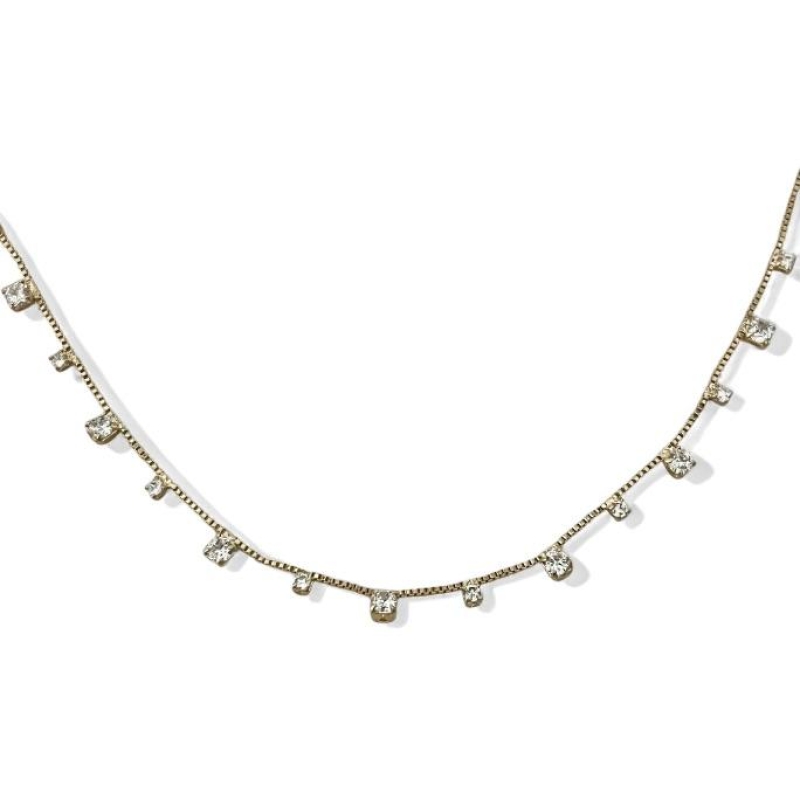 COLAR CHOKER ZIRCONIA CRISTAL