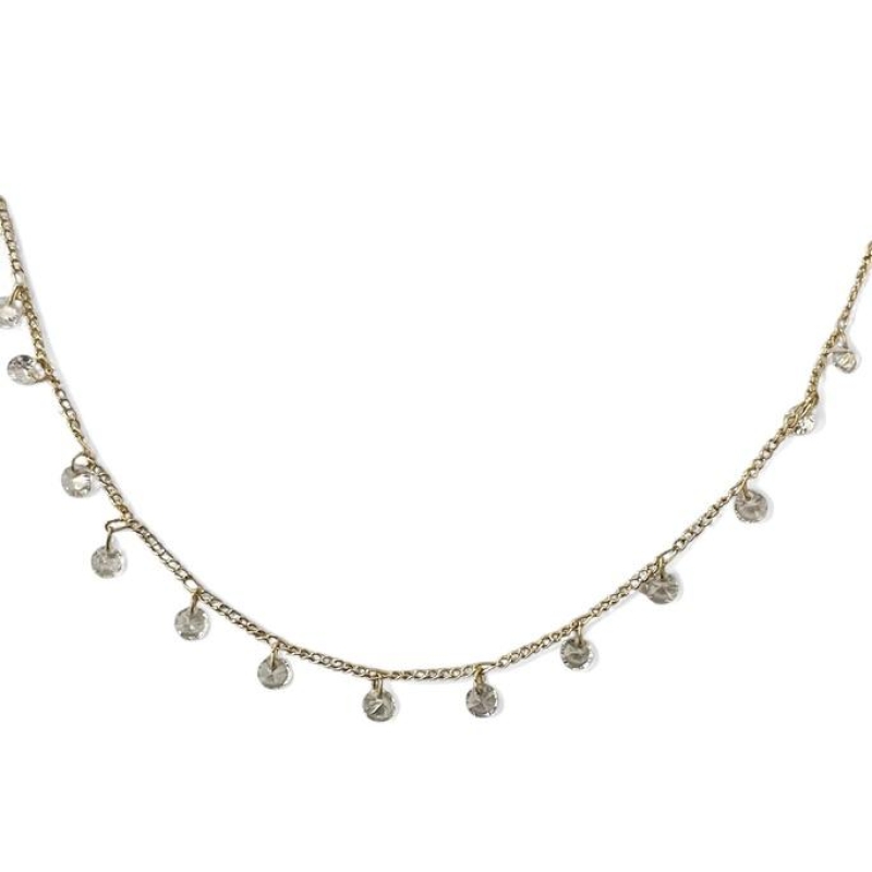 COLAR CHOKER ZIRCONIA CRISTAL