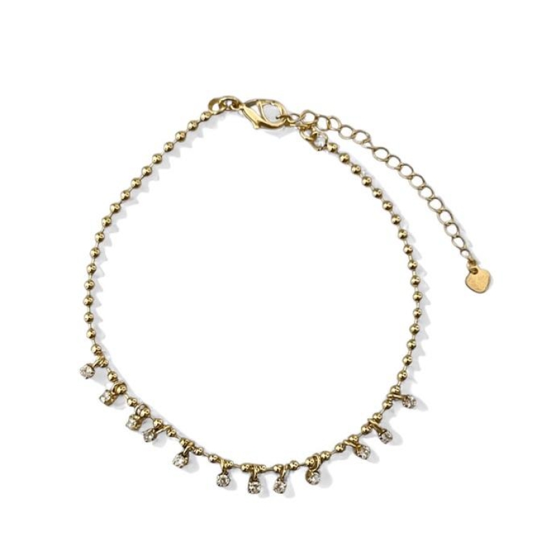 PULSEIRA PINGENTE ZIRCONIA CRISTAL