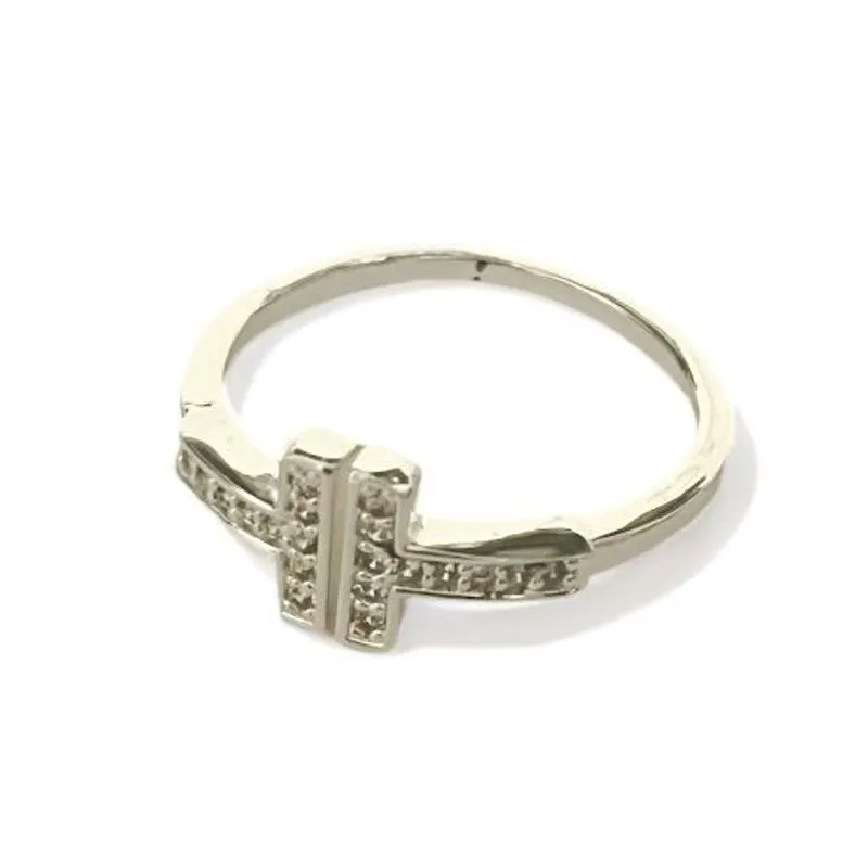 ANEL ABERTURA ZIRCONIA CRISTAL