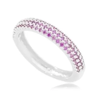 ANEL APARADOR ZIRCONIA AMETISTA 21
