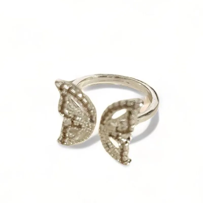 ANEL BORBOLETA ZIRCONIA CRISTAL