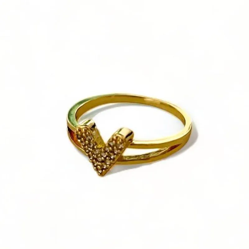 ANEL CORAÇÃO ZIRCONIA CRISTAL 26