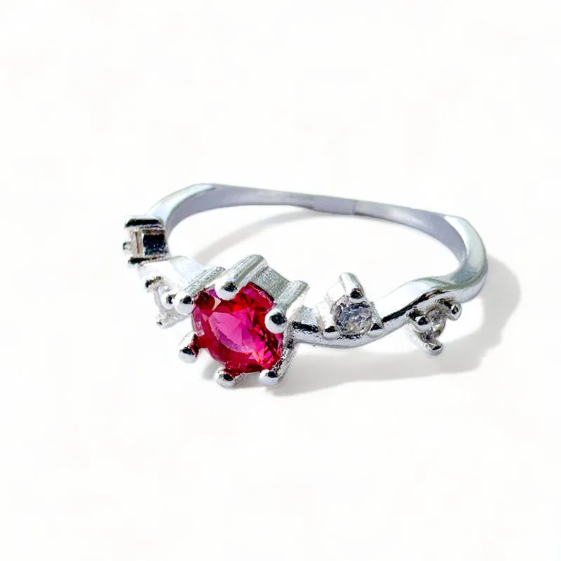 ANEL RUBELITA ZIRCONIA CRISTAL 20