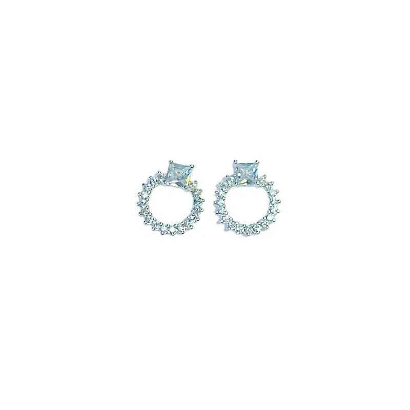 BRINCO CIRCULO CRISTAL ZIRCONIA